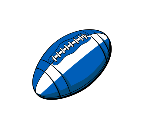 Scotland Rugby Ball Mug (Navy)